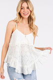 Mittoshop Textured V-Neck Cami - Trendsi