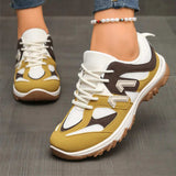 Contrast Lace Up Athletic - Trendsi - Flyclothing LLC