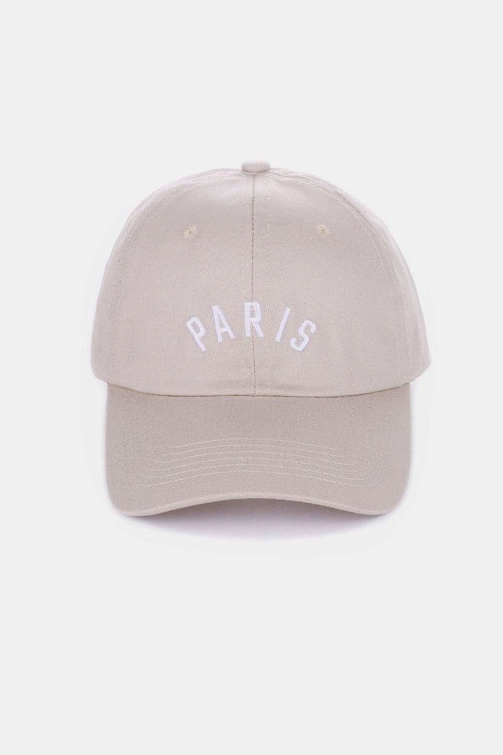Zenana PARIS Embroidered Baseball Cap - Trendsi - Flyclothing LLC