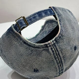 Distressed Adjustable Baseball Cap - Trendsi - Flyclothing LLC