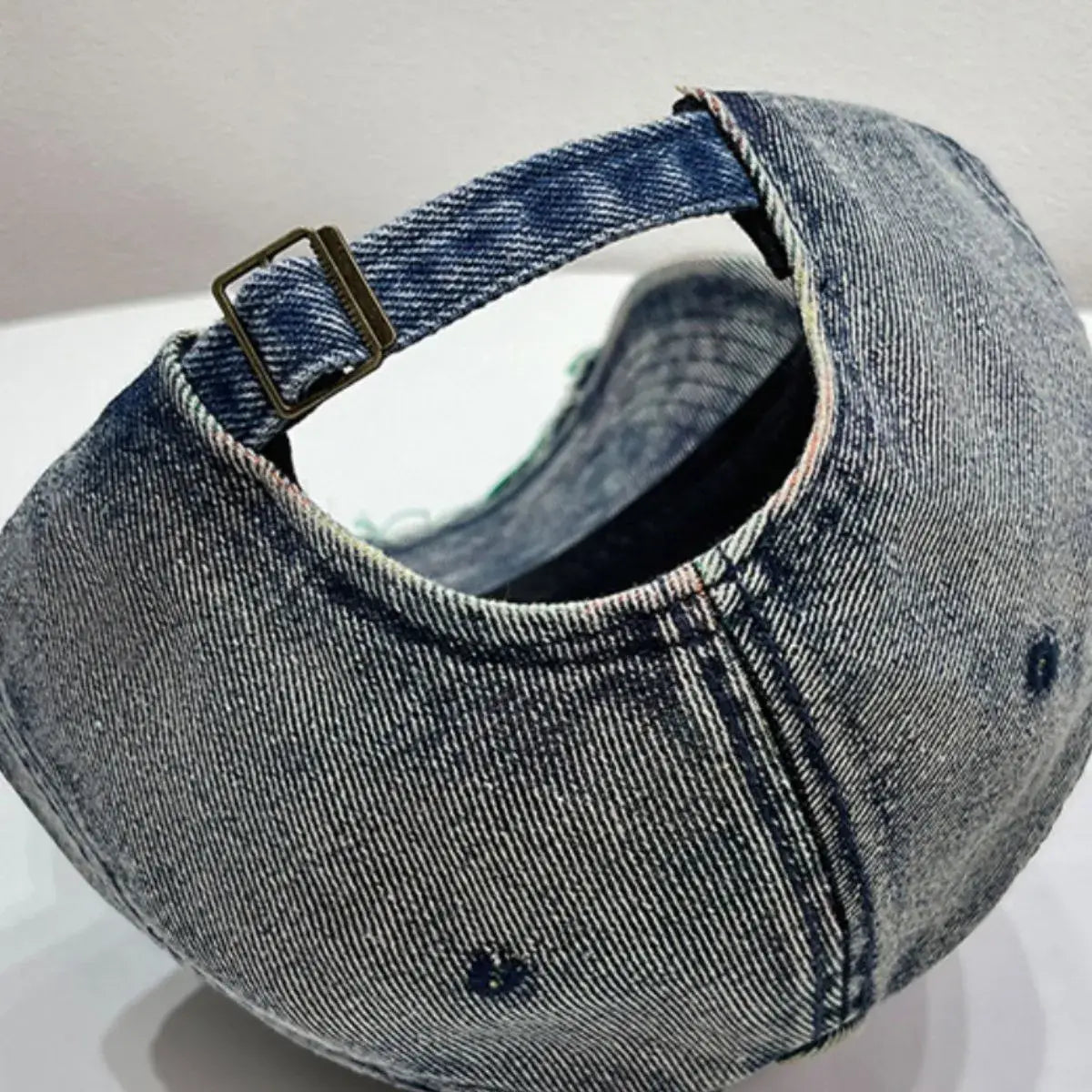 Distressed Adjustable Baseball Cap - Trendsi - Flyclothing LLC