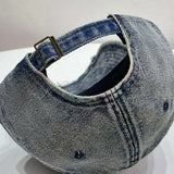 Distressed Adjustable Baseball Cap - Trendsi - Flyclothing LLC