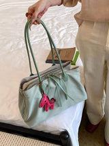 Lightweight Canvas Shoulder Bag - Trendsi - Flyclothing LLC