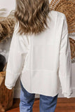 Round Neck Long Sleeve Sweatshirt - Trendsi - Flyclothing LLC
