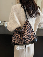 Leopard Dual Purpose Crossbody Bag - Trendsi