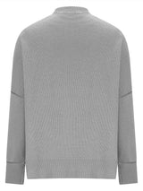 Round Neck Long Sleeve Sweater - Trendsi - Flyclothing LLC