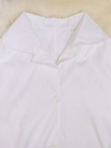 Tie Waist Midi Shirt Dress - Trendsi - Flyclothing LLC