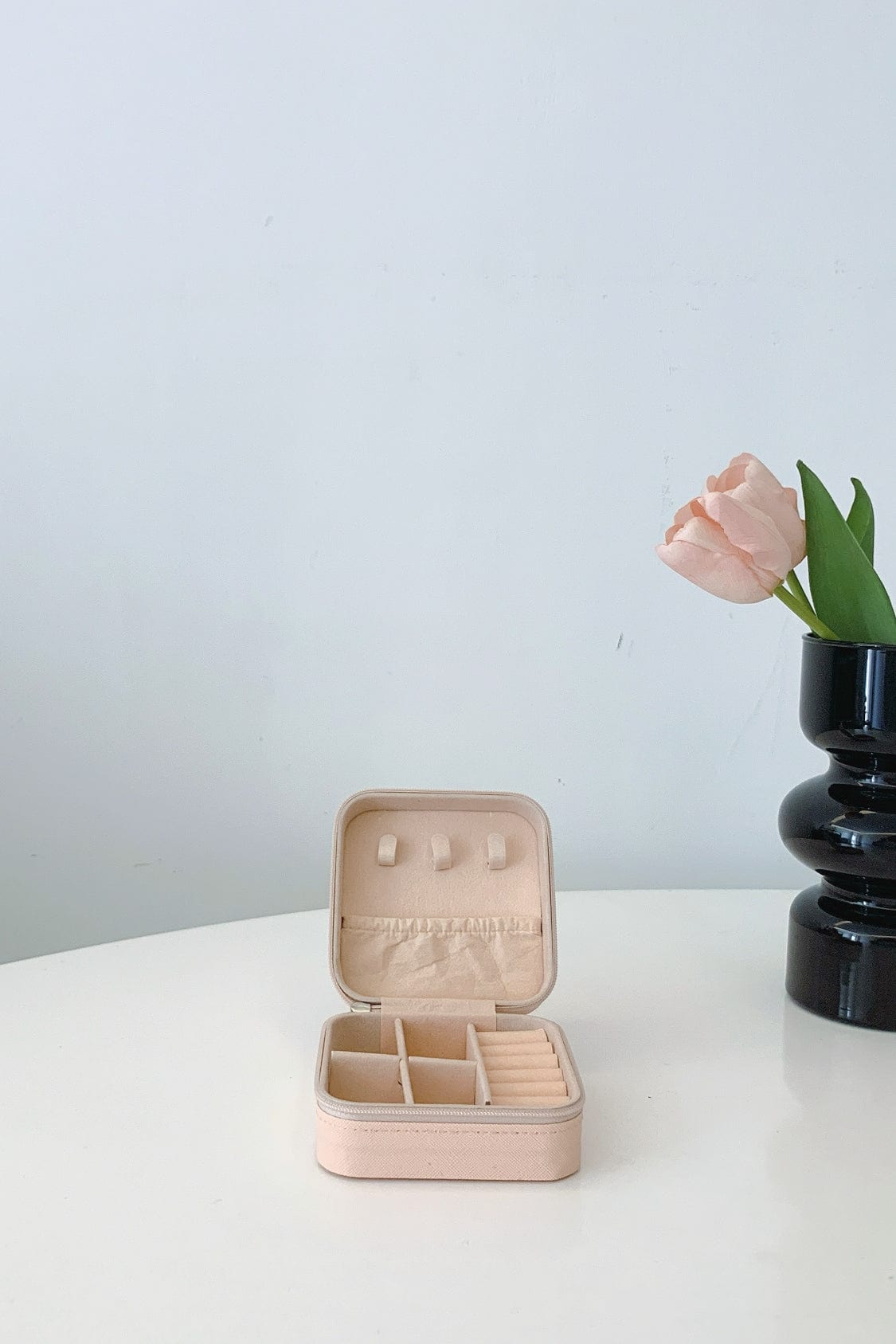 PU Leather Square Jewelry Box - Trendsi