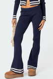 Zip Up Long Sleeve Top and Pants Set - Trendsi