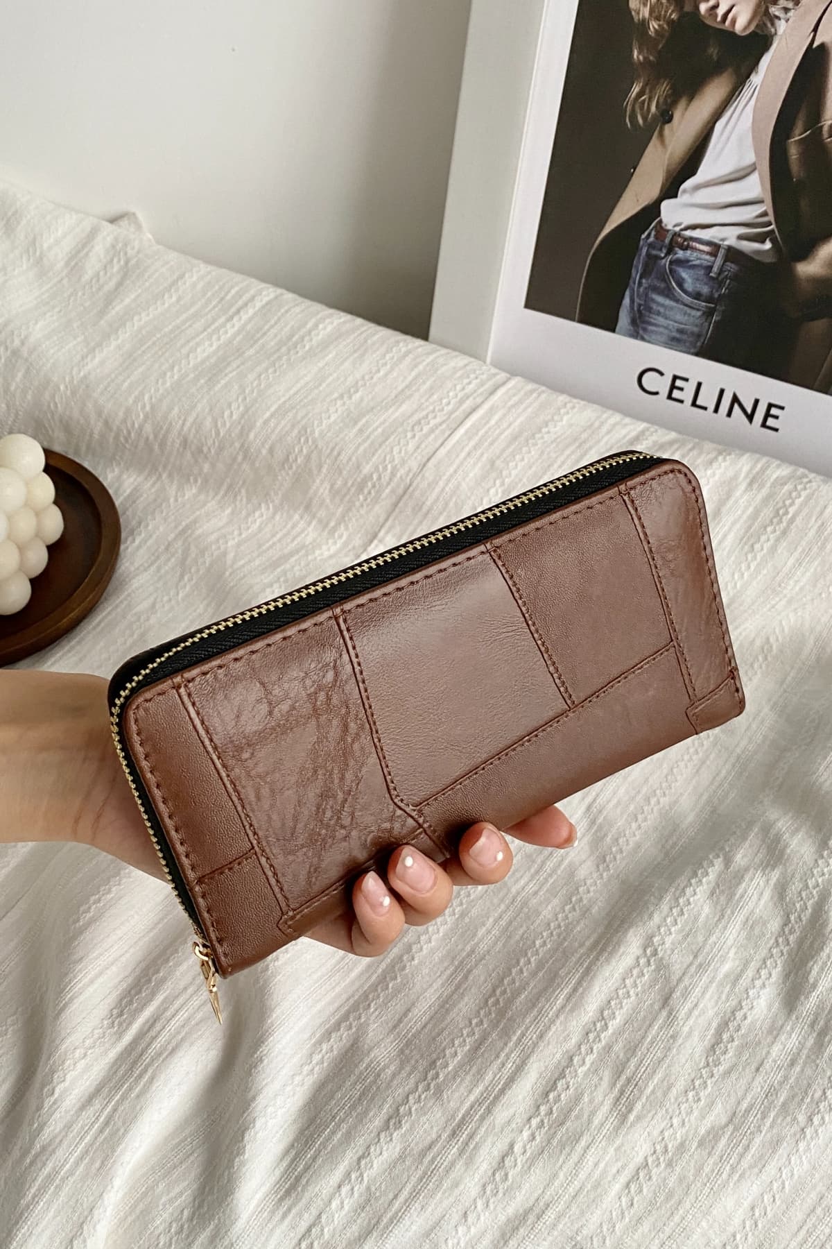 PU Leather Mulit-Interlayer Wallet - Trendsi