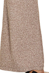 Zenana Soft Elastic Waisted Flare Pants - Trendsi - Flyclothing LLC