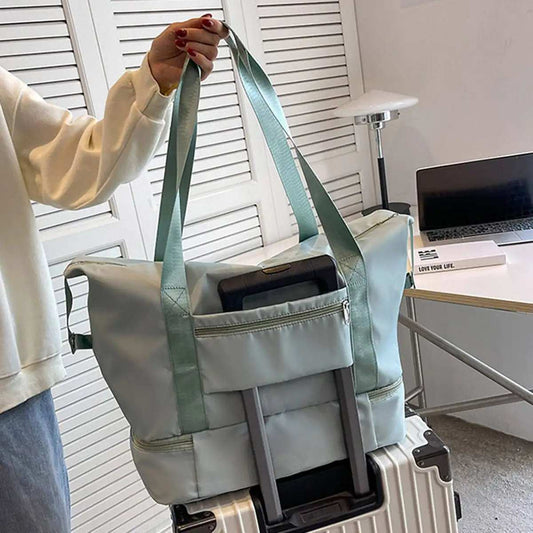 Multi Pocket Nylon Travel Bag - Trendsi - Flyclothing LLC