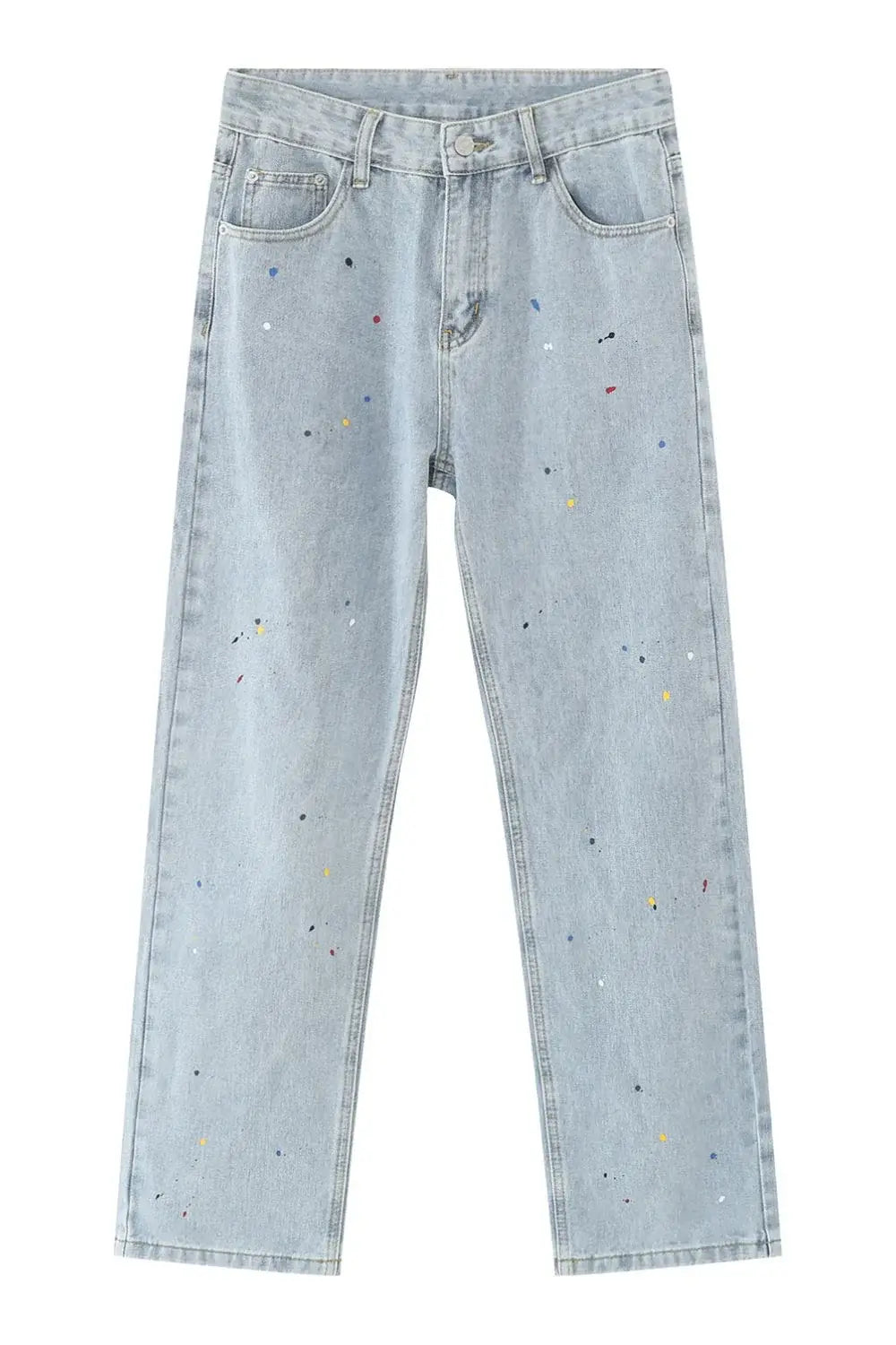 Baggy Jeans with Pockets - Trendsi - Flyclothing LLC