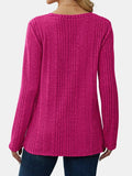 V-Neck Long Sleeve T-Shirt - Trendsi - Flyclothing LLC