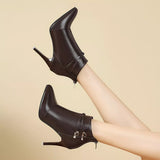 Point Toe Stiletto Boots - Trendsi - Flyclothing LLC