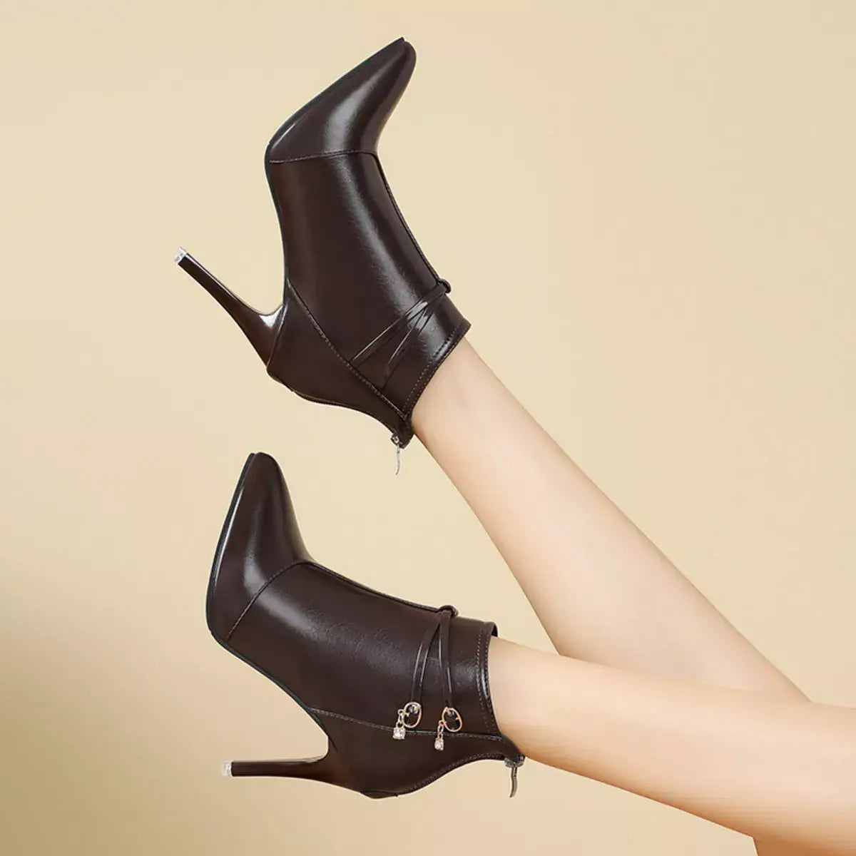Point Toe Stiletto Boots - Trendsi - Flyclothing LLC