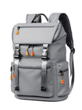 Oxford Cloth Multi-Pockets Backpack Bag - Trendsi