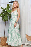 ADORA Print Spaghetti Strap Maxi Dress - Trendsi - Flyclothing LLC