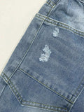 Distressed Jeans with Pockets - Trendsi - Flyclothing LLC