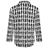 Baha Ranch Huckleberry Long Sleeve Blouse