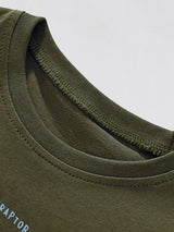 Children's Dinosaur Skeleton Round Neck T-Shirt - Trendsi - Flyclothing LLC