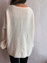 Open Front Long Sleeve Cardigan - Trendsi - Flyclothing LLC