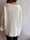 Open Front Long Sleeve Cardigan - Trendsi - Flyclothing LLC