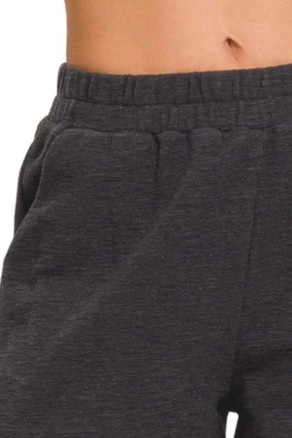 Zenana Cotton Slub Short Pants - Trendsi - Flyclothing LLC