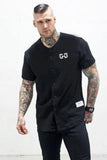 Men's Plus Size Button Down Short Sleeve Top - Trendsi