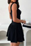Decorative Button Square Neck Cami Dress - Trendsi - Flyclothing LLC