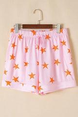 Star Print Short Sleeve Shirt and Shorts Set - Trendsi - Flyclothing LLC