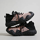 Contrast Mesh Platform Athletic - Trendsi - Flyclothing LLC