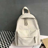 Zip Cotton Backpack Bag - Trendsi - Flyclothing LLC