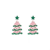 Christmas Tree Dangle Earrings - Trendsi - Flyclothing LLC