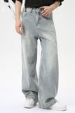 Wide Leg Jeans with Pockets - Trendsi