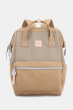 Himawari Water Resistant Canvas Backpack Bag with Side Pockets - Trendsi