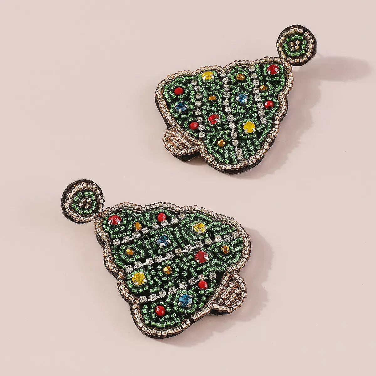 Christmas Tree Dangle Earrings - Trendsi - Flyclothing LLC