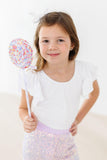 Lavender Sequin Joggers - Mila & Rose ®