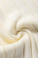 Cable Knit Turtleneck Sweater Vest - Trendsi - Flyclothing LLC