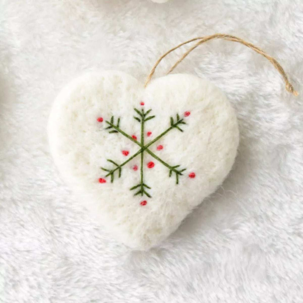 Christmas Felt Snowflake Ornament - Trendsi - Flyclothing LLC
