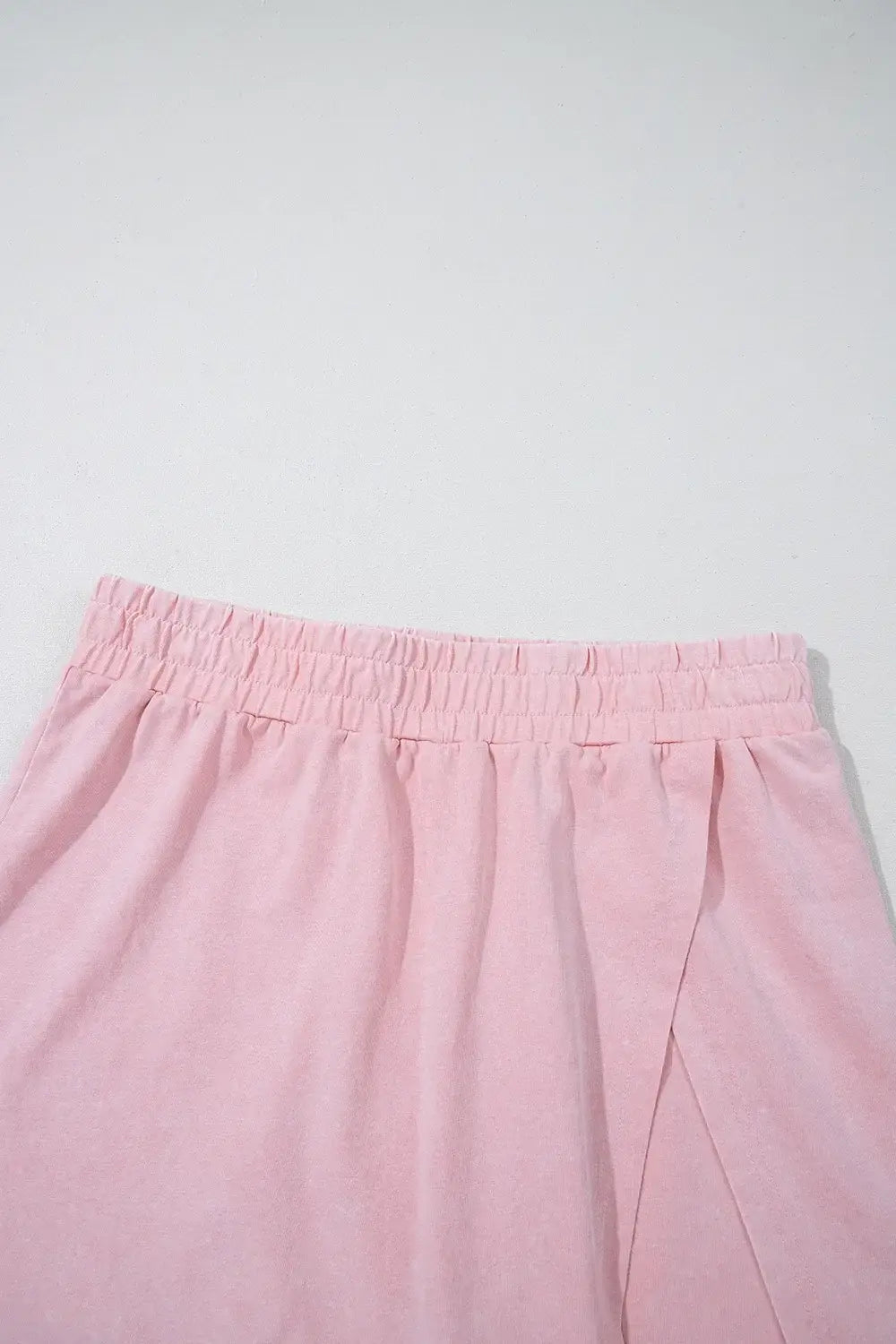 Mineral Wash Cotton Tank Top and Slit Skort Set - Trendsi - Flyclothing LLC