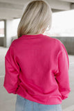 Heart Patch Long Sleeve Sweatshirt - Trendsi - Flyclothing LLC