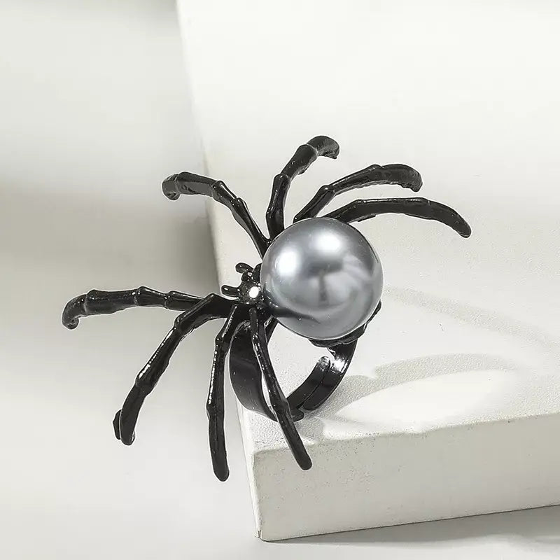 Halloween Spider Pearl Ring - Trendsi - Flyclothing LLC