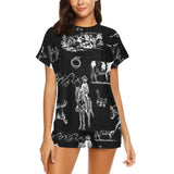 Baha Ranch Ranch Life Women's Top and Shorts Pajama Set