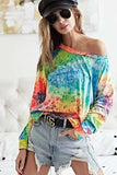 BiBi Tie Dye Soft Knit Jersey T-Shirt - Trendsi - Flyclothing LLC