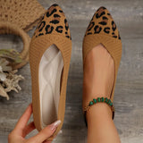 Point Toe Mesh Flat Slip-Ons - Trendsi - Flyclothing LLC