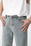 Baggy Jeans with Pockets - Trendsi