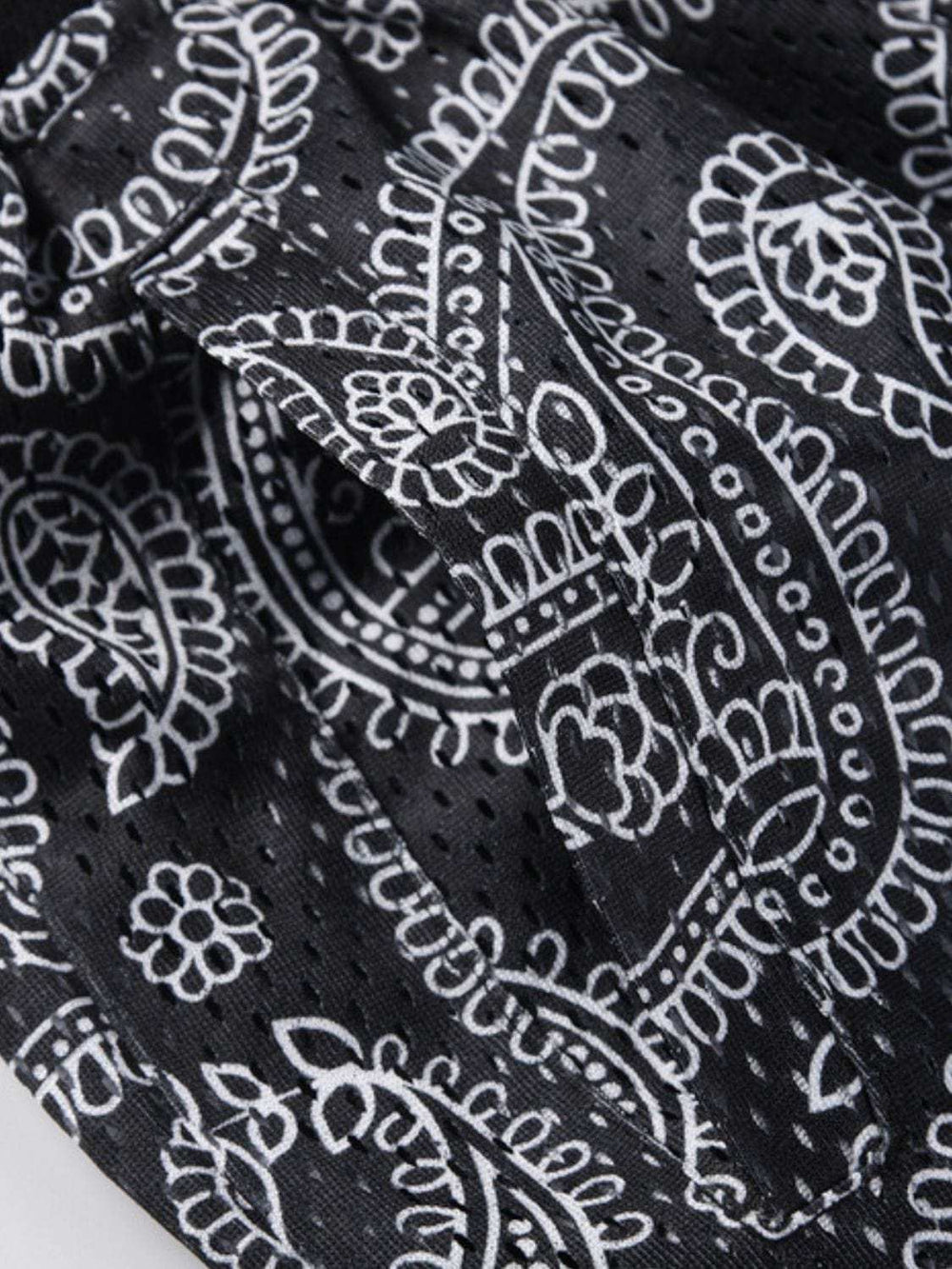 Men's Drawstring Printed Shorts - Trendsi - Flyclothing LLC