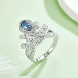1 Carat Moissanite 925 Sterling Silver Ring - Trendsi - Flyclothing LLC
