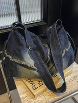 Raw Hem Gradient Crossbody Bag - Trendsi - Flyclothing LLC